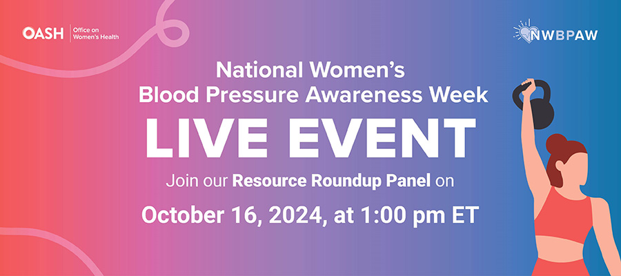 National Womens Blood Pressure Awareness Week Webinar