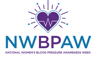 Logo for National Women's Blood Pressure Awareness Week