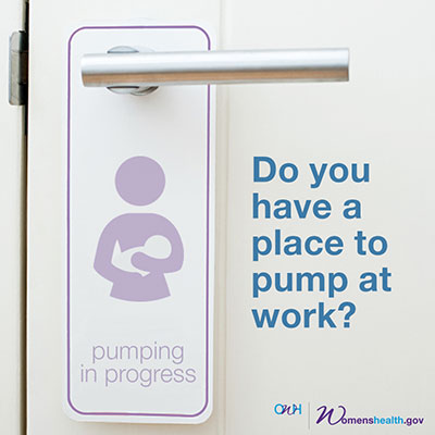 Do you have a place to pump at work?