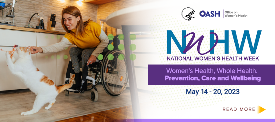 National Women's Health Week: May 14-20, 2023