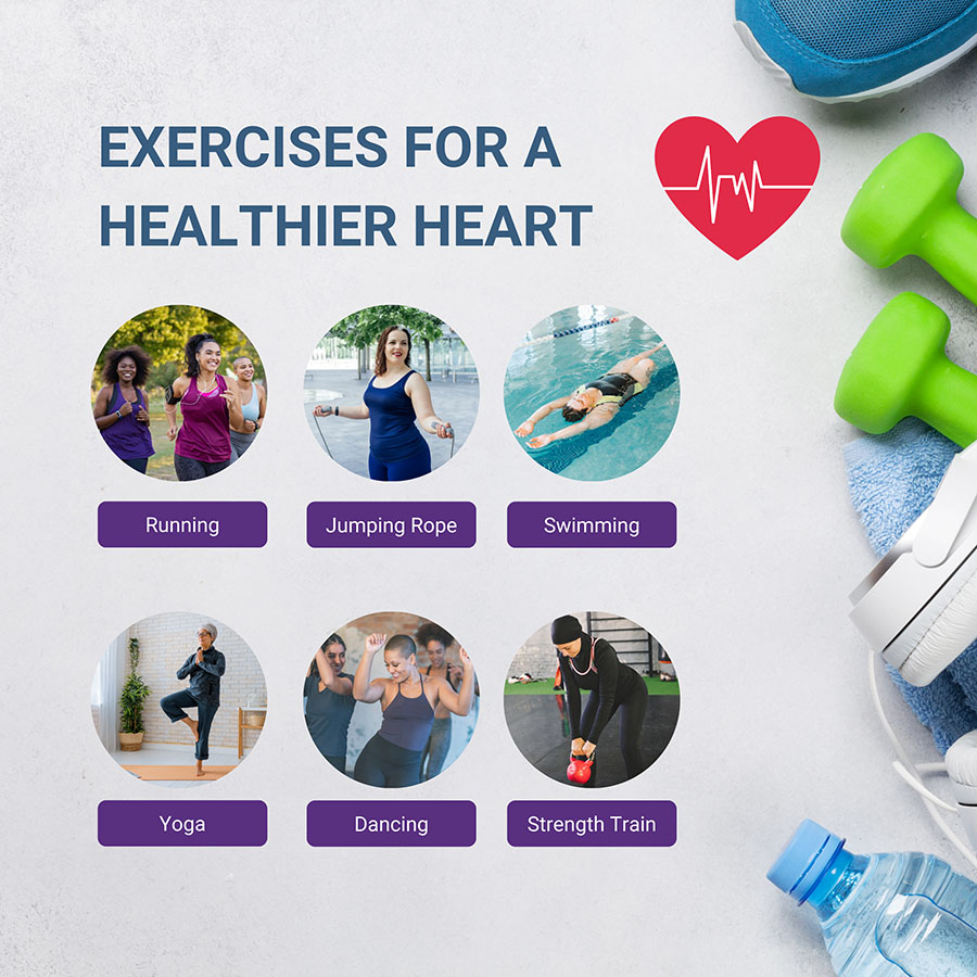 Excersice for a healthy heart